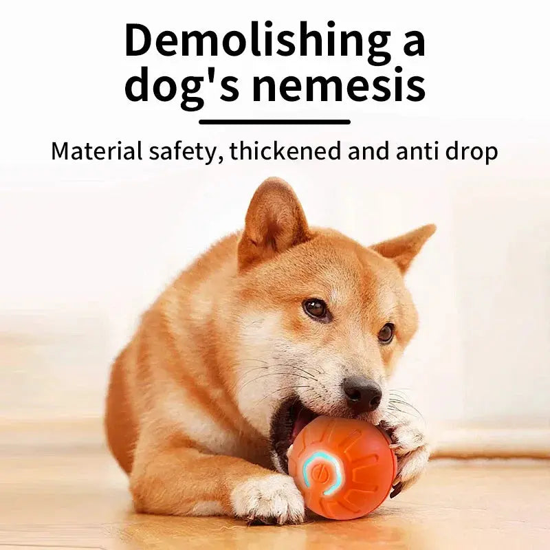 Smart Dog Toy Ball Electronic Interactive Pet Toy Moving Ball USB Automatic Moving Bouncing for Puppy Birthday Gift Cat Product NNOS