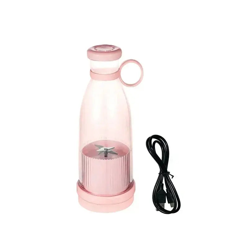 Electric Juicer Rechargeable Fresh Fruit Juicer USB Portable Juice Cup Handheld Smoothie Machine Mini Juice Blender Kitchen NNOS
