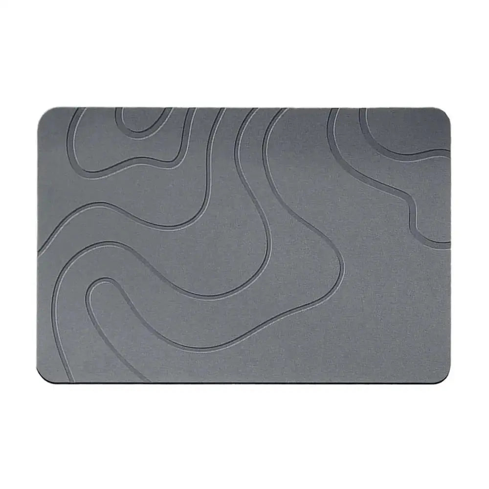 Quick-Dry Diatomite Bath Mat - Soft, Absorbent Shower Rug for Home Use NNOS