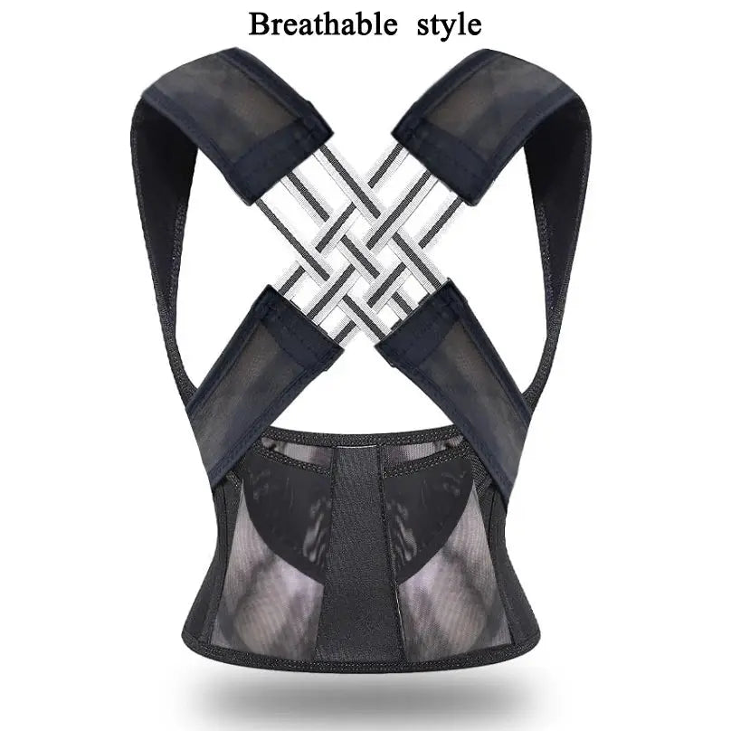 Unleash Your Confidence: The Breathable Back Posture Corrector for Women & Kids NNOS
