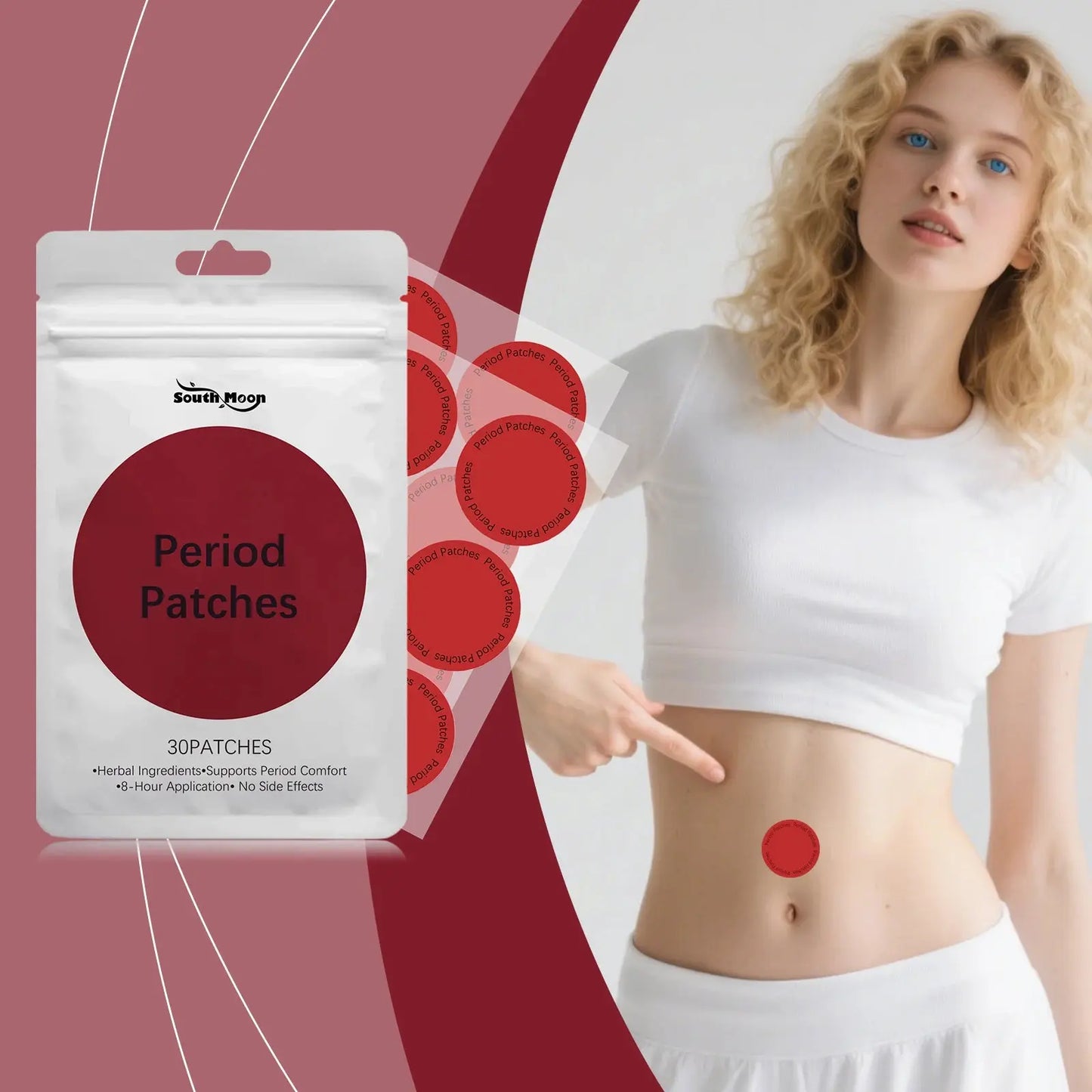 Menstrual Abdominal Patch – Skin-Friendly Moisturizing Body Care NNOS