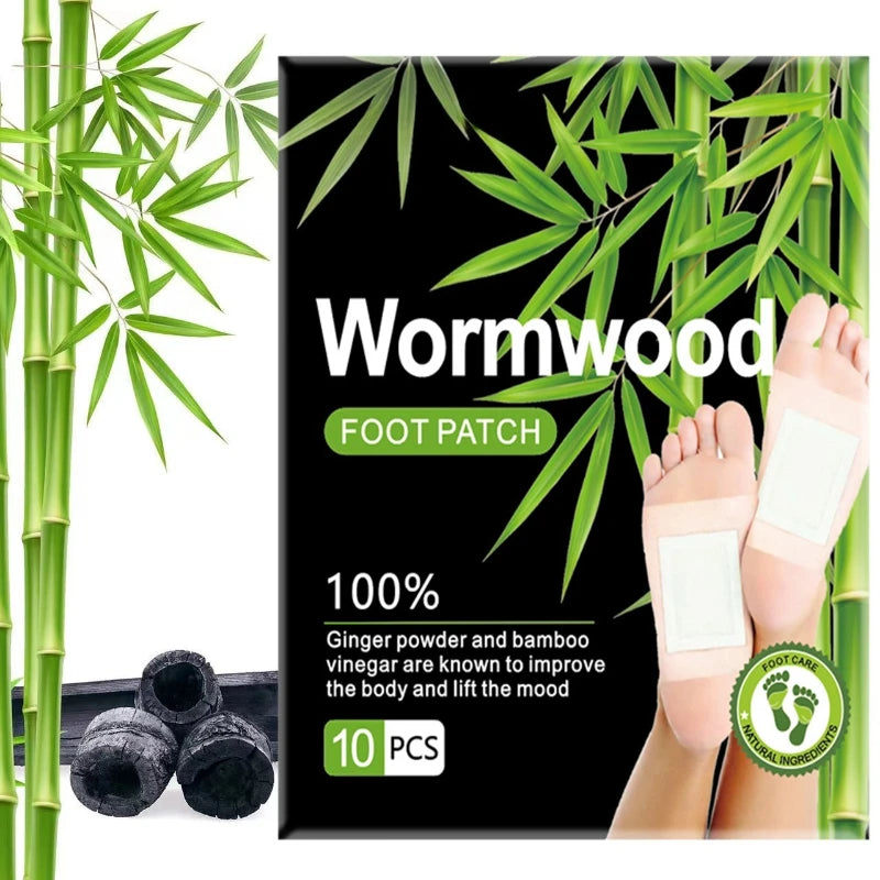 10PCS Detoxification Foot Patchs | Relieve Stress+Deep Cleaning Foots Pads Daily Maintenance To Promote Relaxation After Bathing