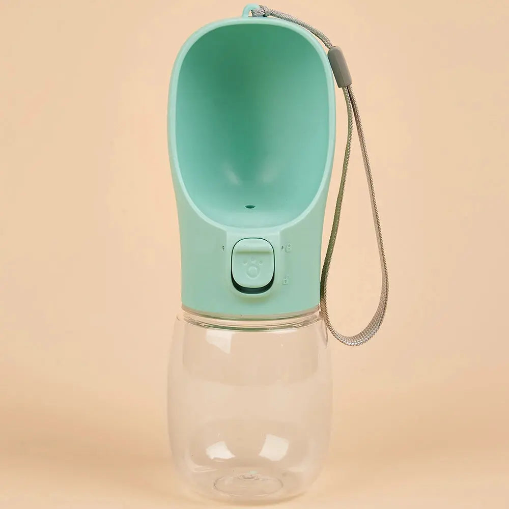 Portable Dog Water Bottle Leakproof Outdoor Drinking Bowl for Small to Large Dogs Chihuahua French Bulldog - 300ML-550ML Capacity NNOS
