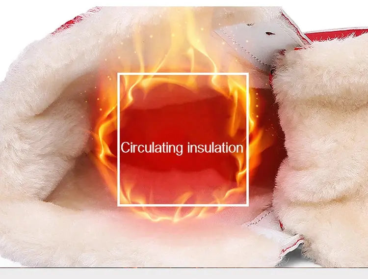 Snow Boots Women New Ladies Shoes Platform Shoes Woman Flat Keep Warm Boots Ladies Casual Plush Botas Mujer Winter Shoes Women NNOS