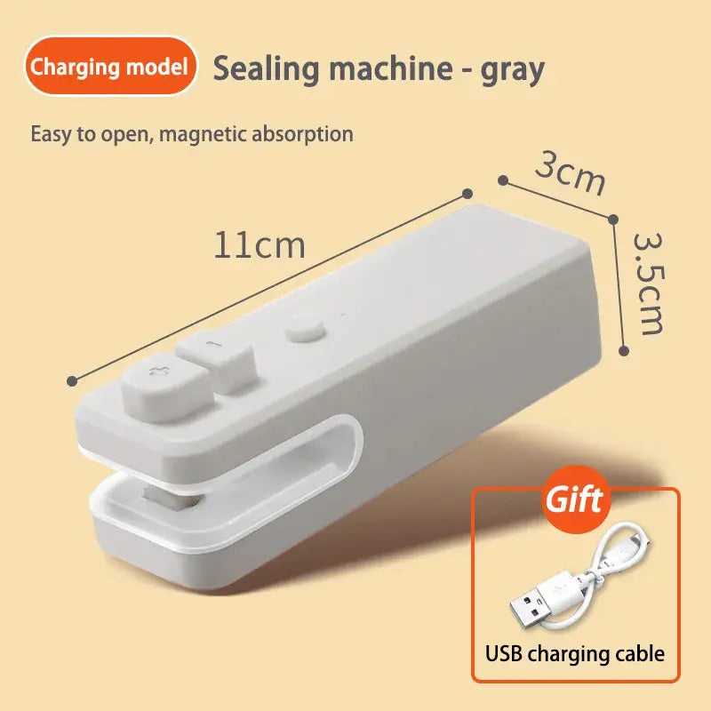 Xiaomi Food Bag Sealer Mini Portable Plastic Bags Sealing Machine Thermoplastic Bag Sealants Handheld Food Packaging Heat Sealer NNOS