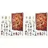 1/2/3PCS Soccer Advent Calendar Soccer Kit 24 Days Building Advent Calendars Soccer Party Favors Sports Christmas Gift Supplies NNOS