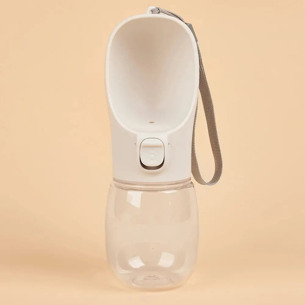 Portable Dog Water Bottle Leakproof Outdoor Drinking Bowl for Small to Large Dogs Chihuahua French Bulldog - 300ML-550ML Capacity NNOS