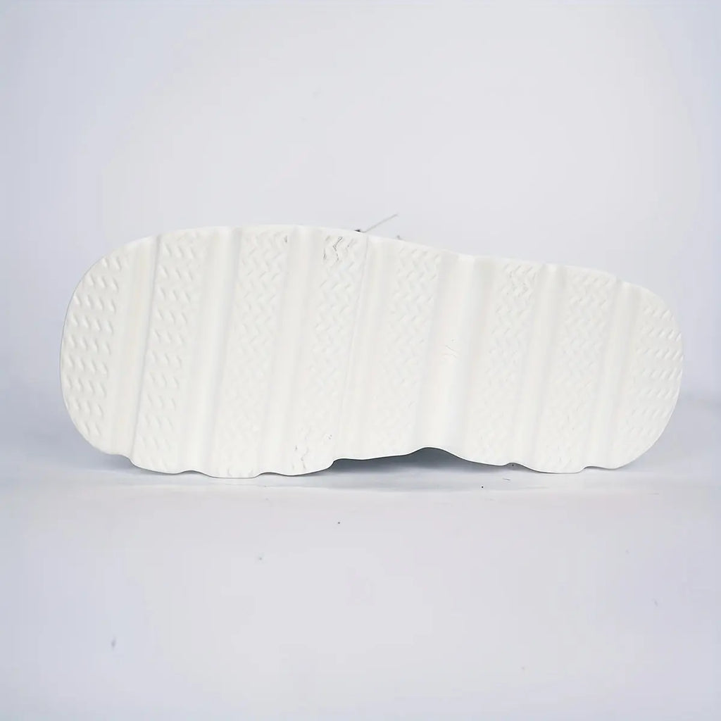 Women’s Y2K Gothic Motorcycle Boots – Platform Lace-Up Punk Style with Buckles NNOS