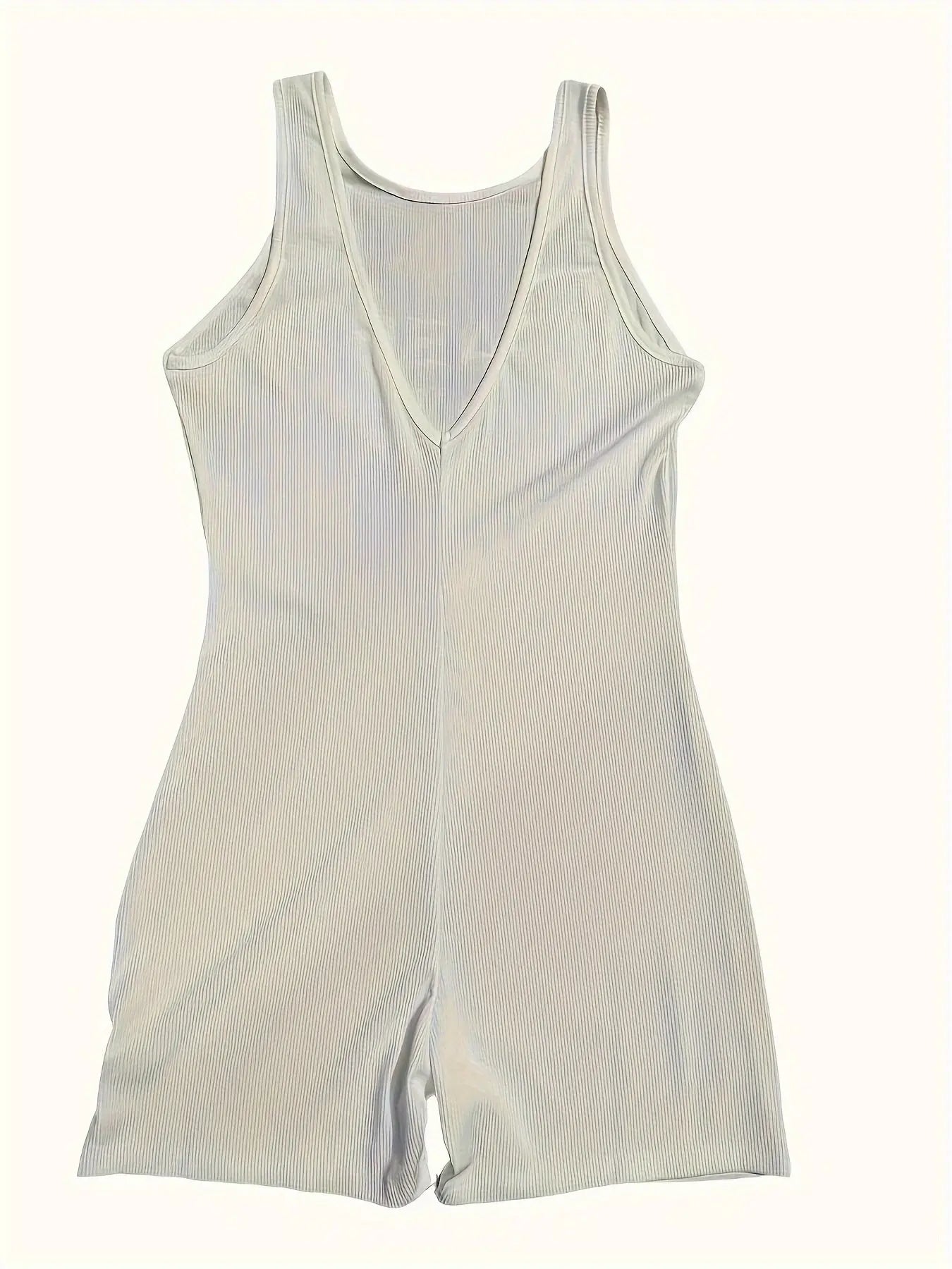 Women’s Sexy Bodycon Jumpsuit – Sleeveless Crop Top Style with Print NNOS