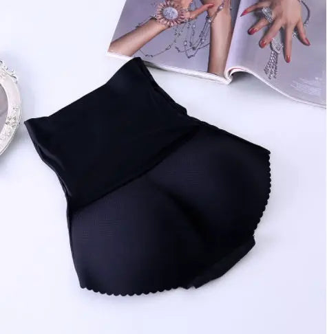 Breathable Mat Fake Butt Belly Shaping Hip Lifting Hip Lifting Butt Lift Underwear High Waist Fake PP Seamless Bodybuidling Briefs For Women NNOS