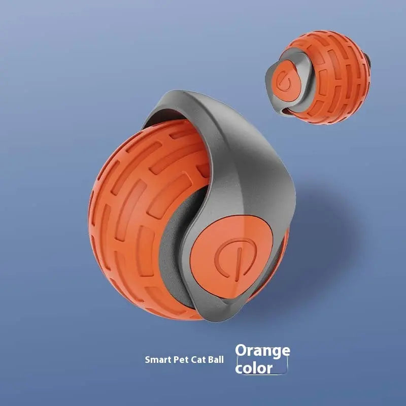 New Interactive Cat Toys Ball Auto Electric Rolling Ball Toys For Cat Kitty Pets Smart Automatic Teaser USB Rechargeable Cat Toy Pet Products NNOS