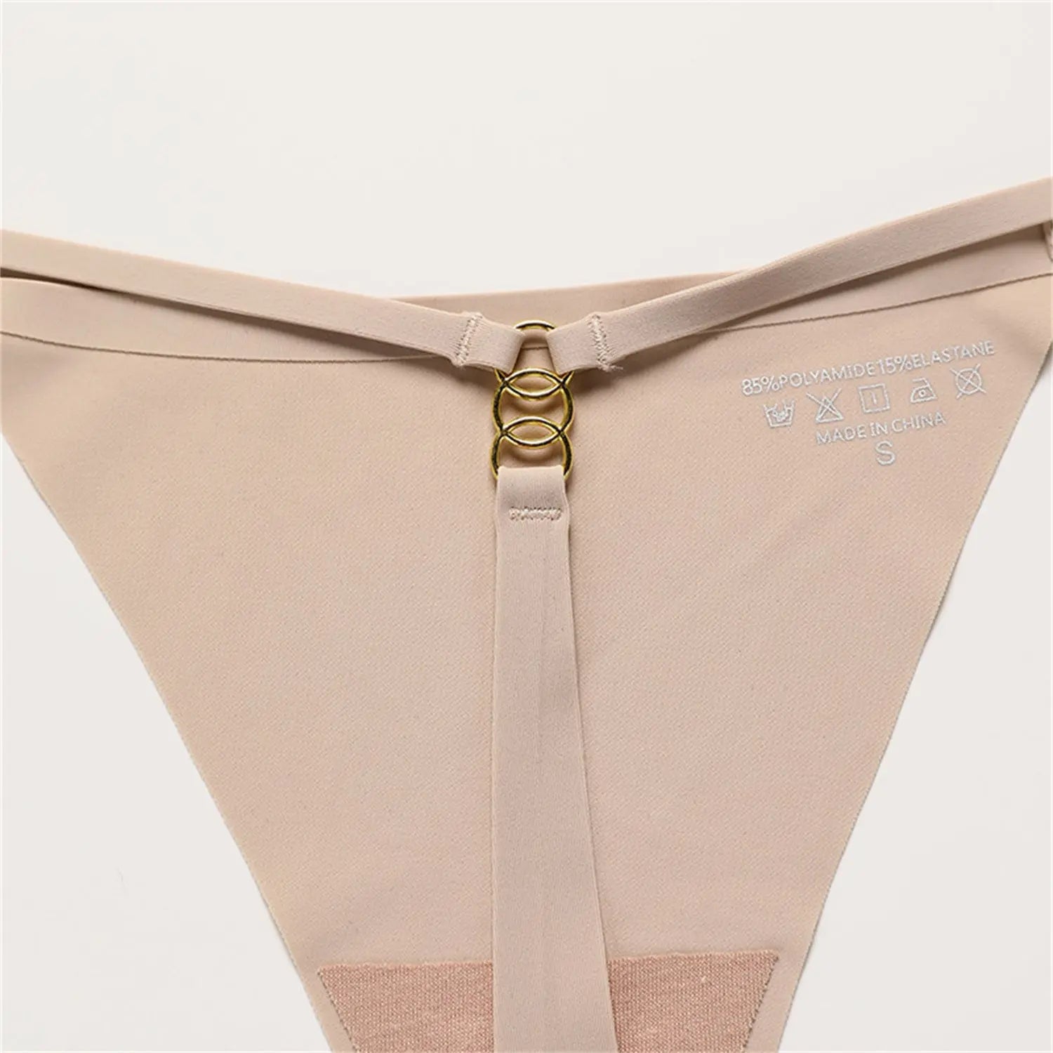 Seamless Thin Belt Buckle T-shaped Panties T-string For Women Underwear NNOS