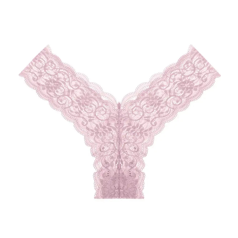 Elegant Women's Lace T-Back G-String Thong Lingerie - Chic European & American Style product image