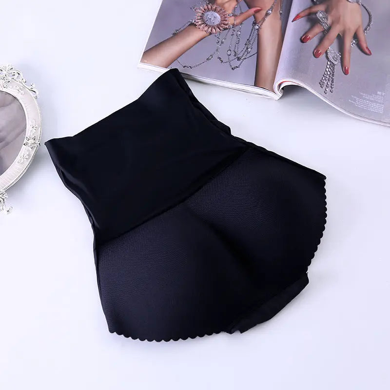 Breathable Mat Fake Butt Belly Shaping Hip Lifting Hip Lifting Butt Lift Underwear High Waist Fake PP Seamless Bodybuidling Briefs For Women NNOS