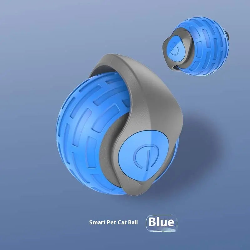 New Interactive Cat Toys Ball Auto Electric Rolling Ball Toys For Cat Kitty Pets Smart Automatic Teaser USB Rechargeable Cat Toy Pet Products NNOS