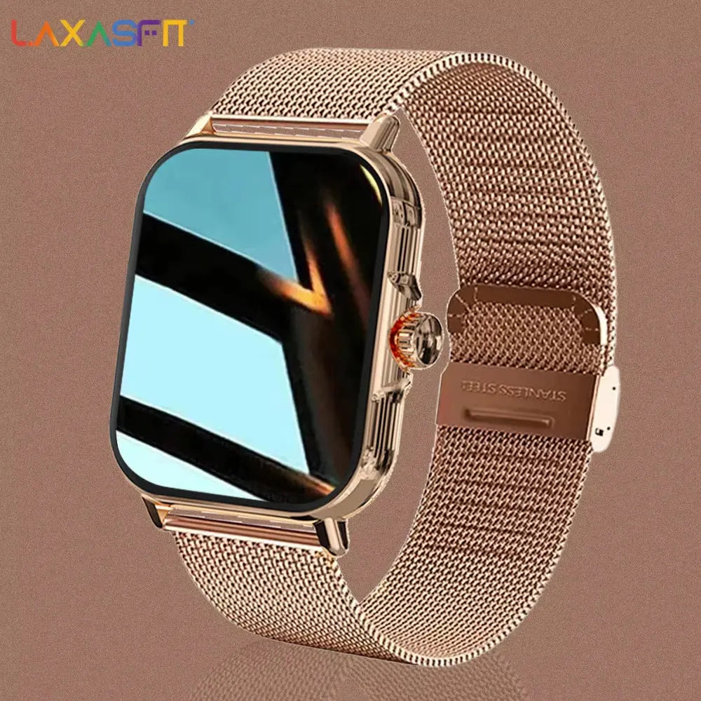 2024 Smart Watch for Men and Women - Advanced Touch Screen Fitness Tracker with Bluetooth Calling Capability