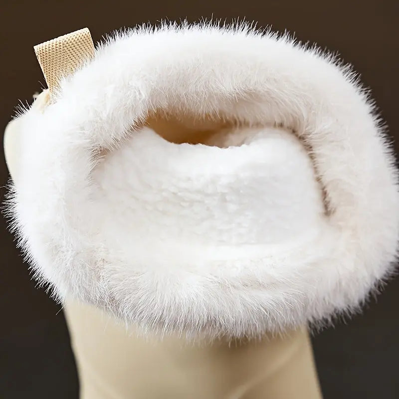 Women’s Thermal Winter Snow Boots – Non-Slip, Plush Lined, Warm Outdoor Shoes NNOS