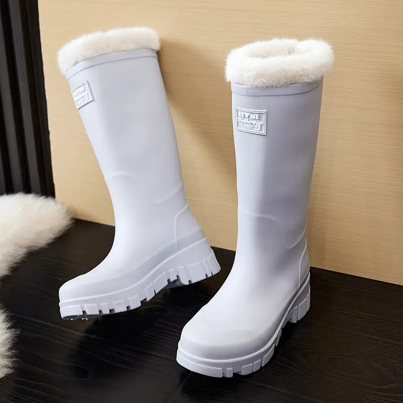 Women’s Thermal Winter Snow Boots – Non-Slip, Plush Lined, Warm Outdoor Shoes NNOS