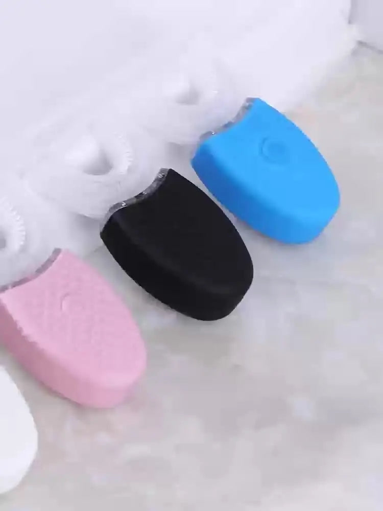 U-Shaped Electric Toothbrush 360° Cleaning Silicone Brush USB Rechargeable NNOS