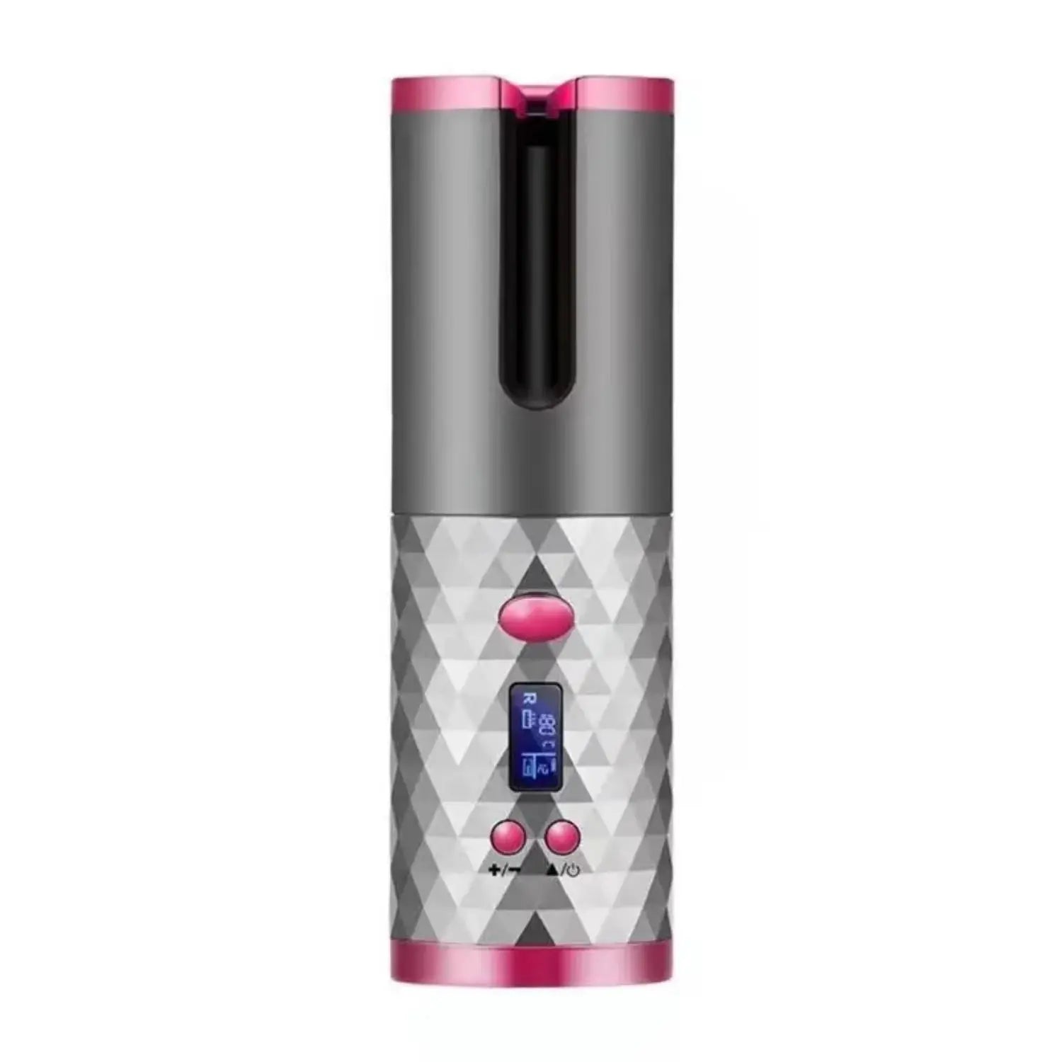 Ultimate Rechargeable Automatic Hair Curler - LCD Display & Ceramic Technology for Salon-Quality Curls Anywhere! product image