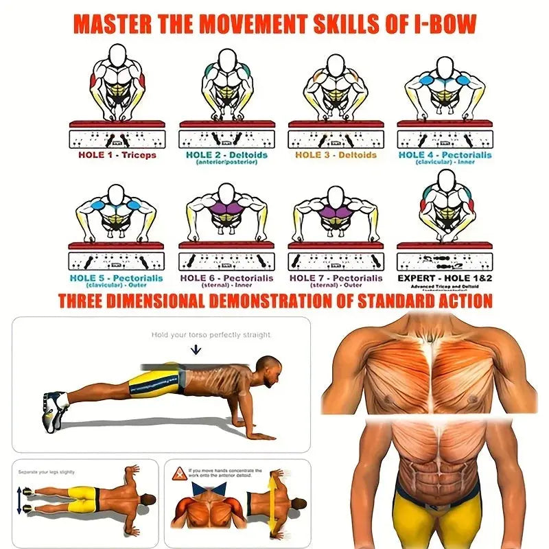 Professional Push-Up Board: Full-Body Workout Anywhere NNOS