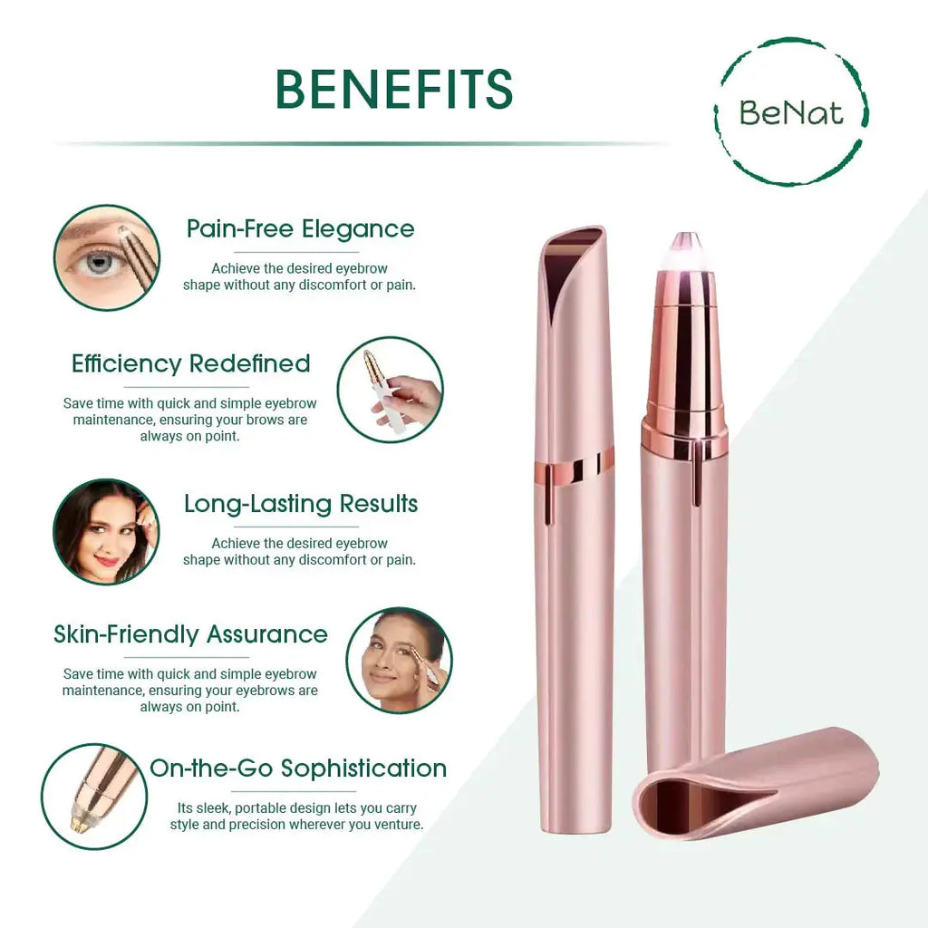 Rechargeable Eyebrow Hair Remover NNOS