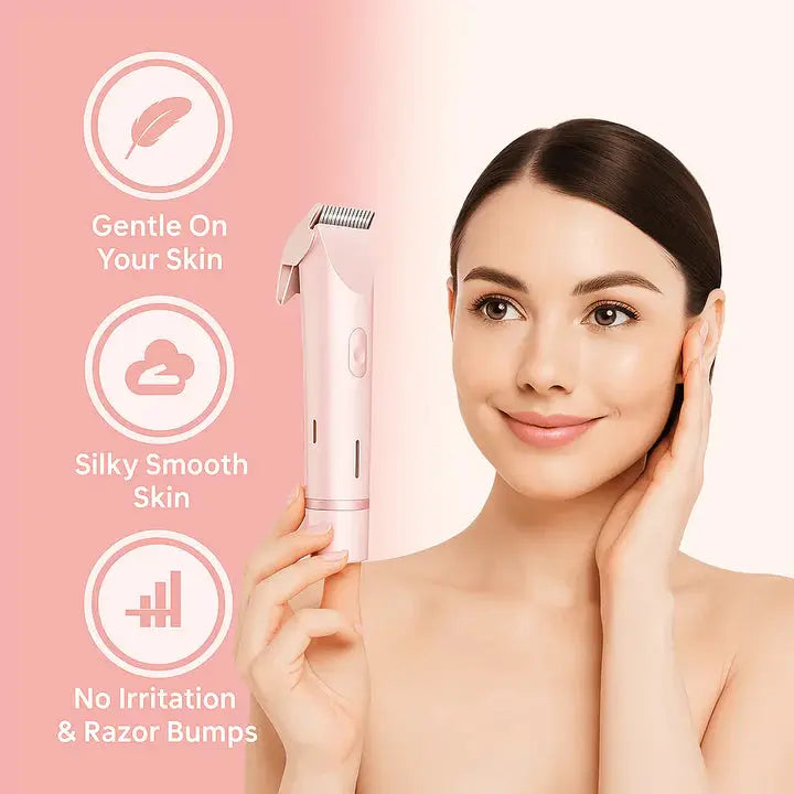 VelvaSkin™ Glide – The 2-in-1 Shaver for Modern Women NNOS