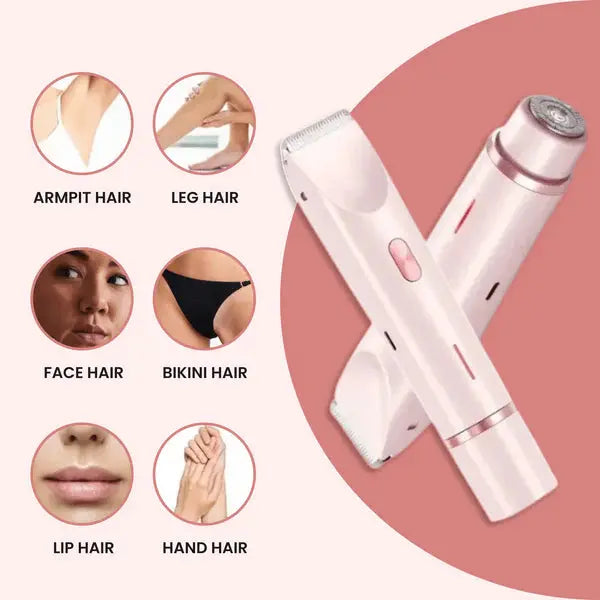 VelvaSkin™ Glide – The 2-in-1 Shaver for Modern Women NNOS